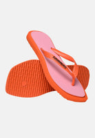 HAVAIANAS Infradito Top Square Fusion rosa e arancione da donna 4149944 5568 HAVAIANAS 