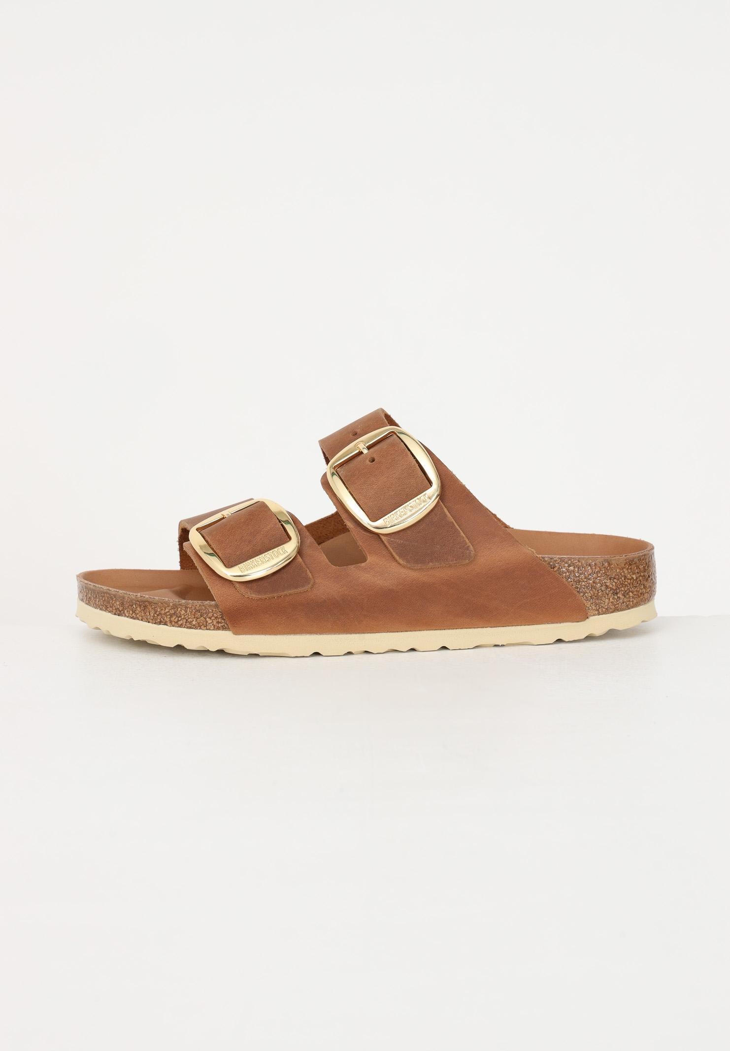 BIRKENSTOCK Ciabatte Arizona Big Buckle marroni da donna 1011073 . BIRKENSTOCK 