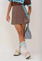 ADIDAS ORIGINALS Gonna corta Tailored marrone da donna JX5305  ADIDAS ORIGINALS 