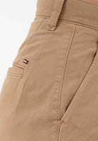 TOMMY JEANS Pantalone a gamba larga cammello da donna DW0DW22634 GV7 TOMMY JEANS 