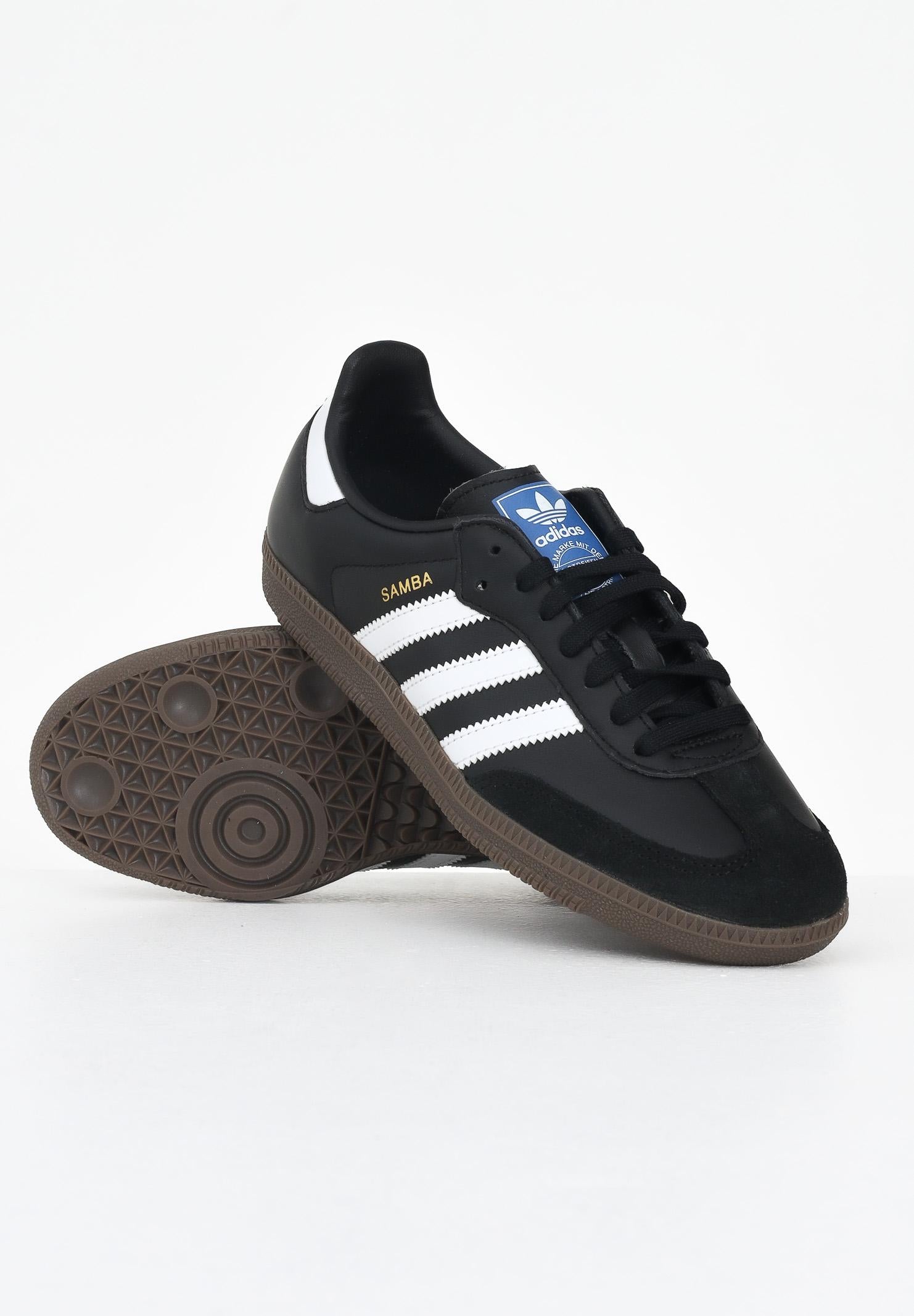 ADIDAS ORIGINALS Sneakers Samba OG nere per uomo e donna IE3676 . ADIDAS ORIGINALS 