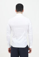 Camicia a manica lunga bianca da uomo 5C055B/A01 W103Bianco ottico PATRIZIA PEPE 