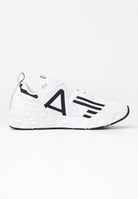 EA7 Sneakers bianche da uomo con stampa logo X8X217XK433 U026 EA7 