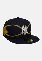 NEW ERA Cappello con visiera 59FIFTY Fitted New York Yankees MLB Chain Wrap blu da uomo 60691169  NEW ERA 