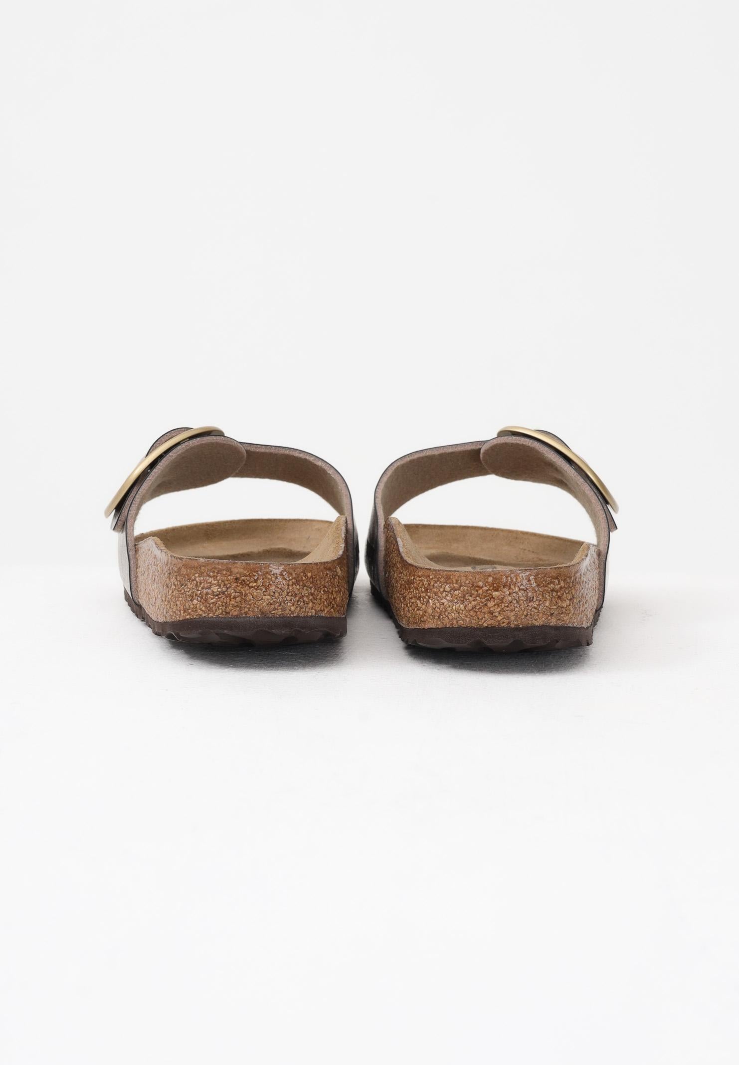 BIRKENSTOCK Ciabatte Madrid Big Buckle taupe da donna 1016237 . BIRKENSTOCK 