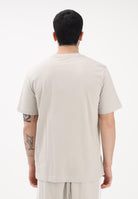 ADIDAS PERFORMANCE T-shirt a manica corta Essentials Big Logo beige da uomo JE8933 . ADIDAS PERFORMANCE 