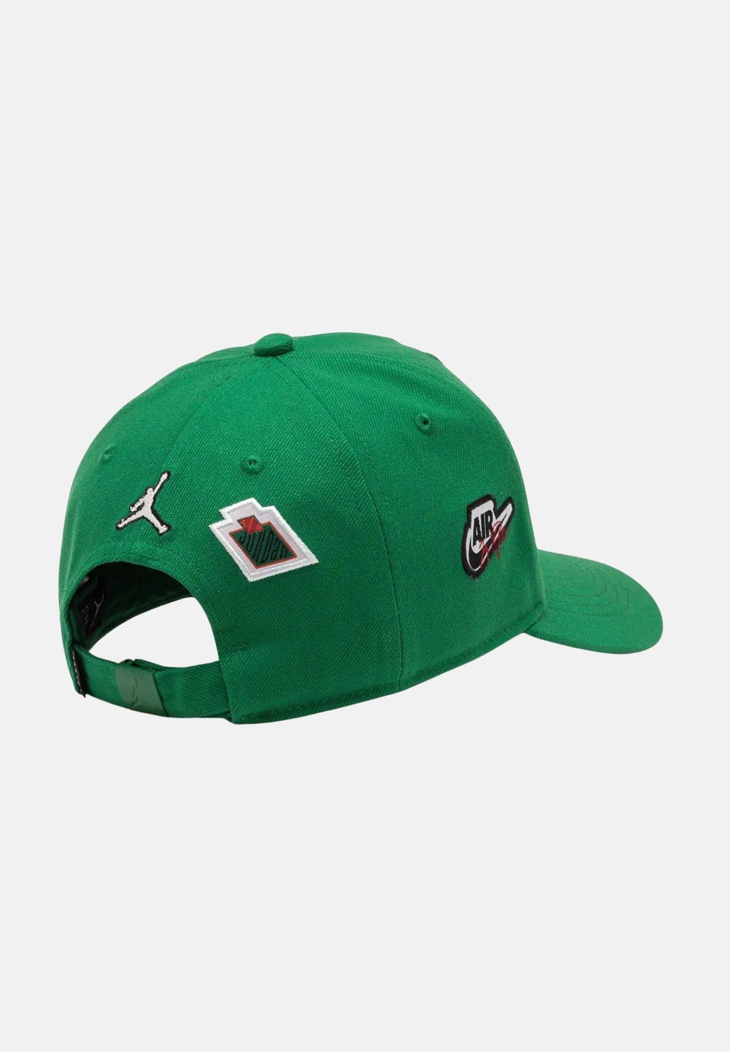 JORDAN Cappello con visiera Jordan Curved Brim verde per bambino e bambina 9A9028 E1P JORDAN 