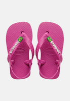 Infradito fucsia da neonato Brasil Logo II 4140577 8418 HAVAIANAS 
