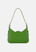 ELISABETTA FRANCHI Borsa a spalla verde da donna con charm<BR/> BS24A62E2 EV3 ELISABETTA FRANCHI 