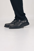 Scarpe stringate nere da uomo HM0HM01574BEH BEH CALVIN KLEIN JEANS 