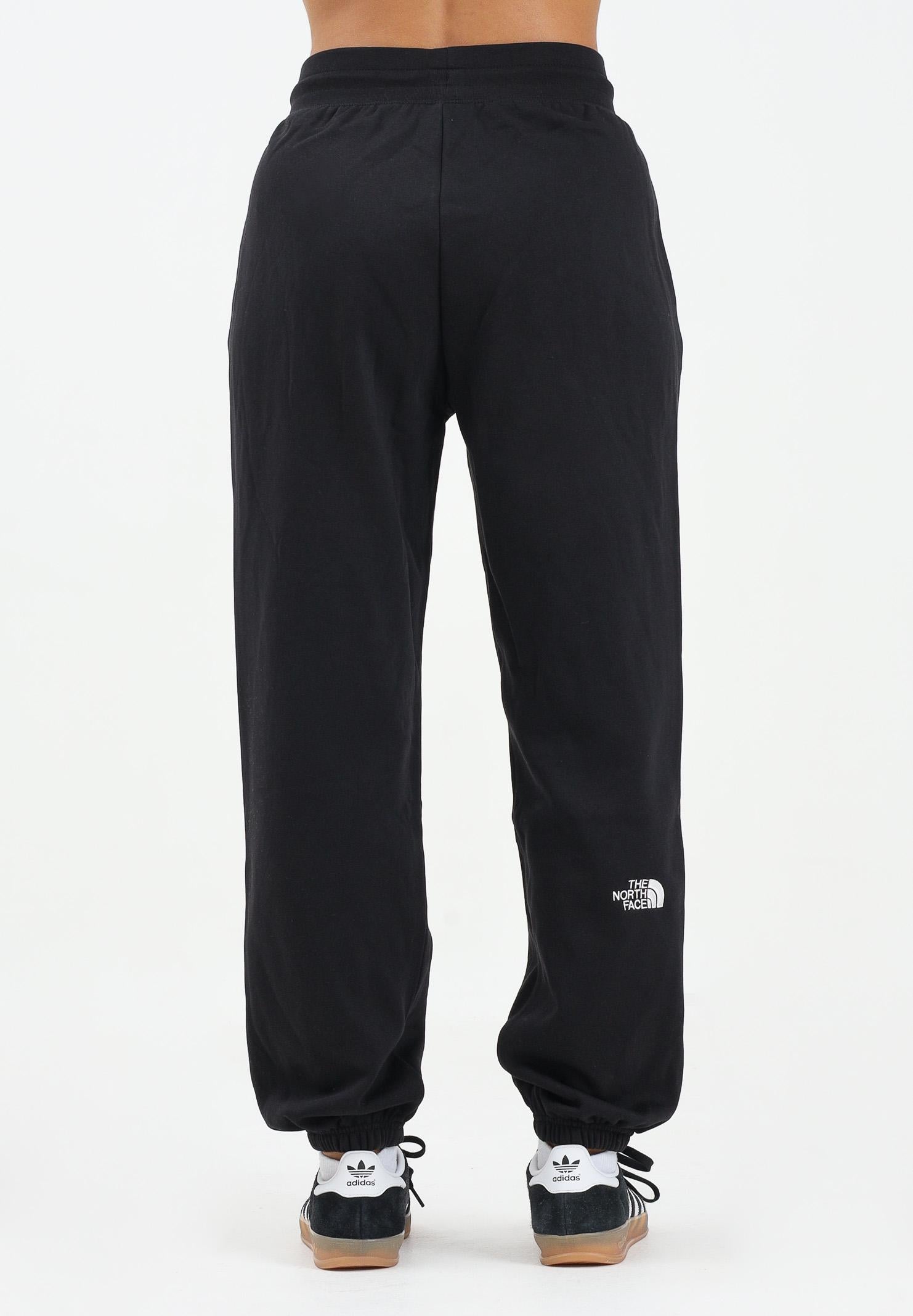 THE NORTH FACE Pantalone sportivo Essential Relaxed Straight nero da donna NF0A8C1GJK31 . THE NORTH FACE 