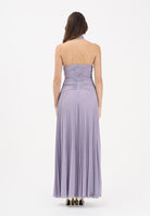 ELISABETTA FRANCHI Abito lungo lilla da donna in jersey lamé ABR1861E2 EV7 ELISABETTA FRANCHI 