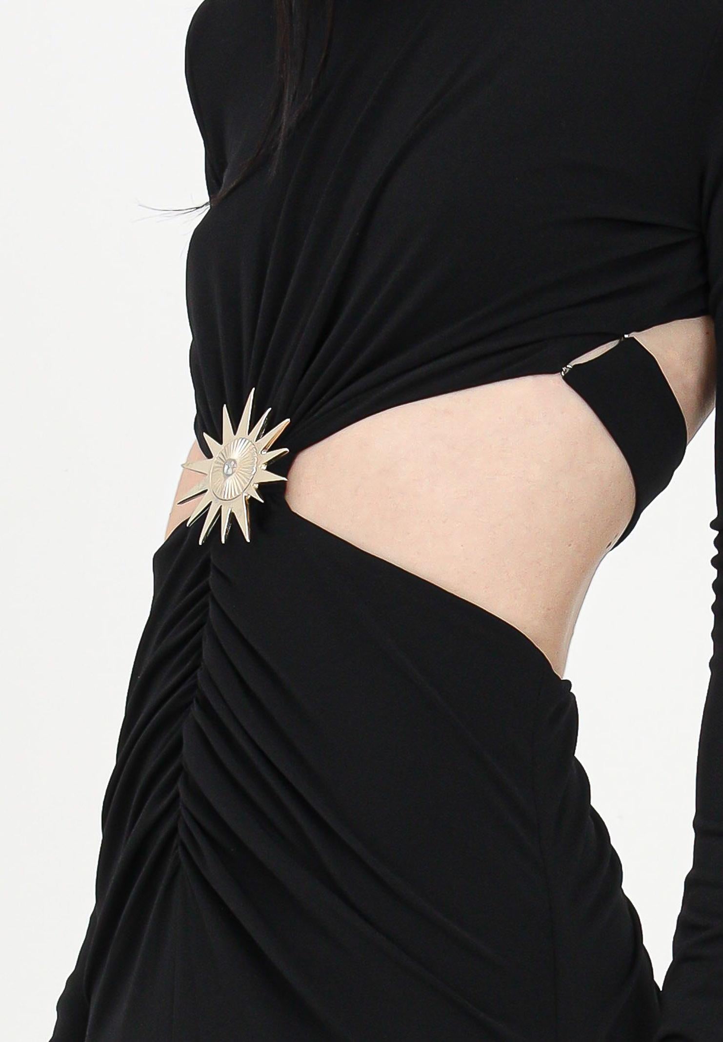 Spilla oro da donna a forma di sole AS23099 . ALMA SANCHEZ 