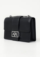 ARMANI EXCHANGE Borsa a tracolla nera da donna con logo XW000070AF12039 UC001 ARMANI EXCHANGE 