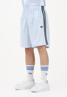ADIDAS ORIGINALS Shorts sportivo FIREBIRD celeste da uomo KD0443 . ADIDAS ORIGINALS 