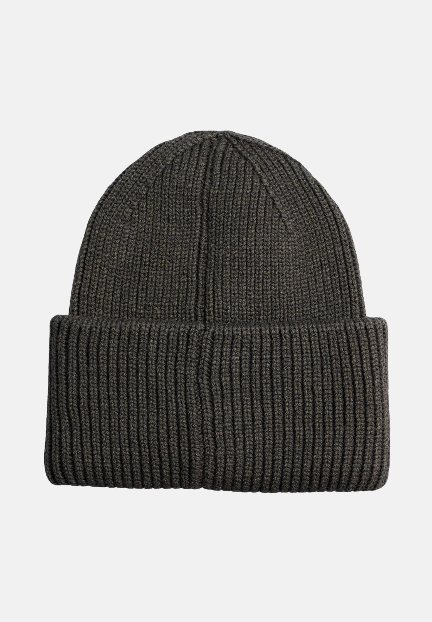 NAPAPIJRI Berretto di lana verde militare per uomo e donna con bandiera NP0A893PG0A1 . NAPAPIJRI 