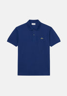 LACOSTE Polo a manica corta blu per uomo e donna con patch logo 1212 F9F LACOSTE 