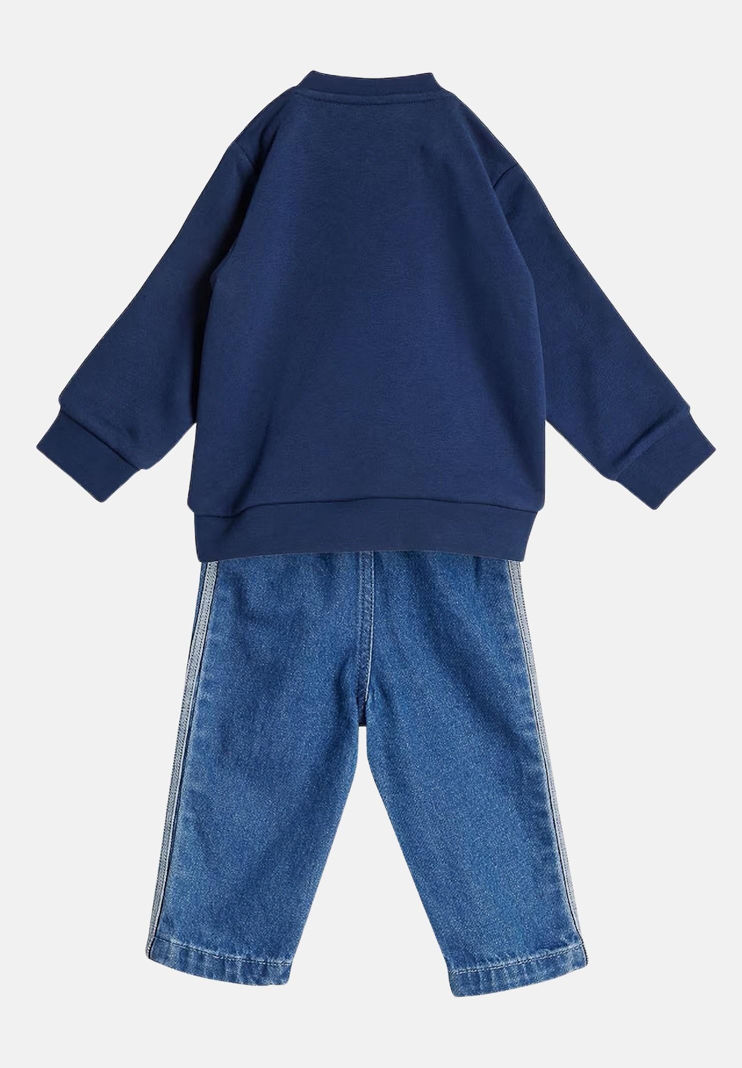ADIDAS ORIGINALS Completo Denim Crew blu da neonato JD5826  ADIDAS ORIGINALS 
