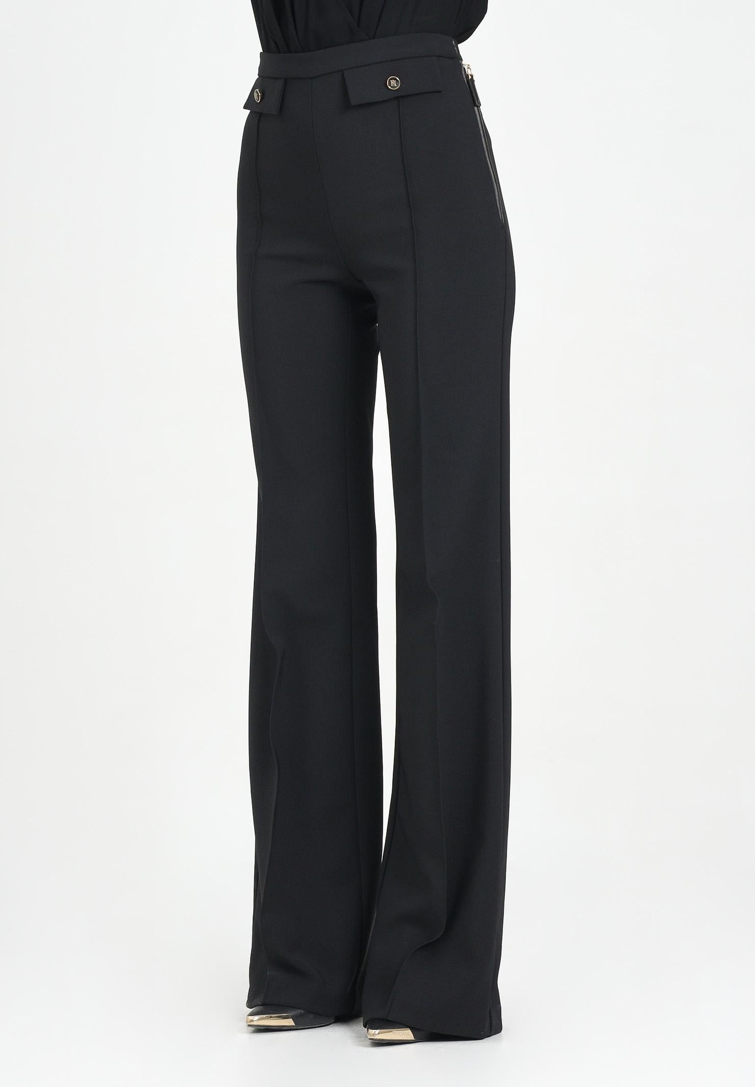ELISABETTA FRANCHI Pantalone elegante nero da donna PA12156E2 110 ELISABETTA FRANCHI 