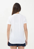 N21 T-shirt a manica corta bianca per donna, ragazzi e bambini con stampa logo N21173N0153 0N100 N21 