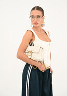 ADIDAS ORIGINALS Corsetto in velluto panna da donna KF4692  ADIDAS ORIGINALS 