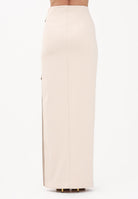 ELISABETTA FRANCHI Gonna lunga burro da donna con zip gioiello GO16561E2 193 ELISABETTA FRANCHI 