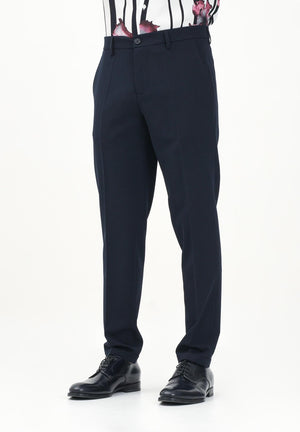 PATRIZIA PEPE Pantalone elegante blu da uomo 5PA429A498 C382 PATRIZIA PEPE 