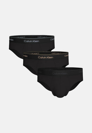 CALVIN KLEIN Slip (3 paia) neri da uomo LV00NB4388 40I CALVIN KLEIN 