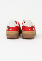 ADIDAS ORIGINALS Sneakers Gazelle Bold x Liberty London rosse da donna IH1921 . ADIDAS ORIGINALS 