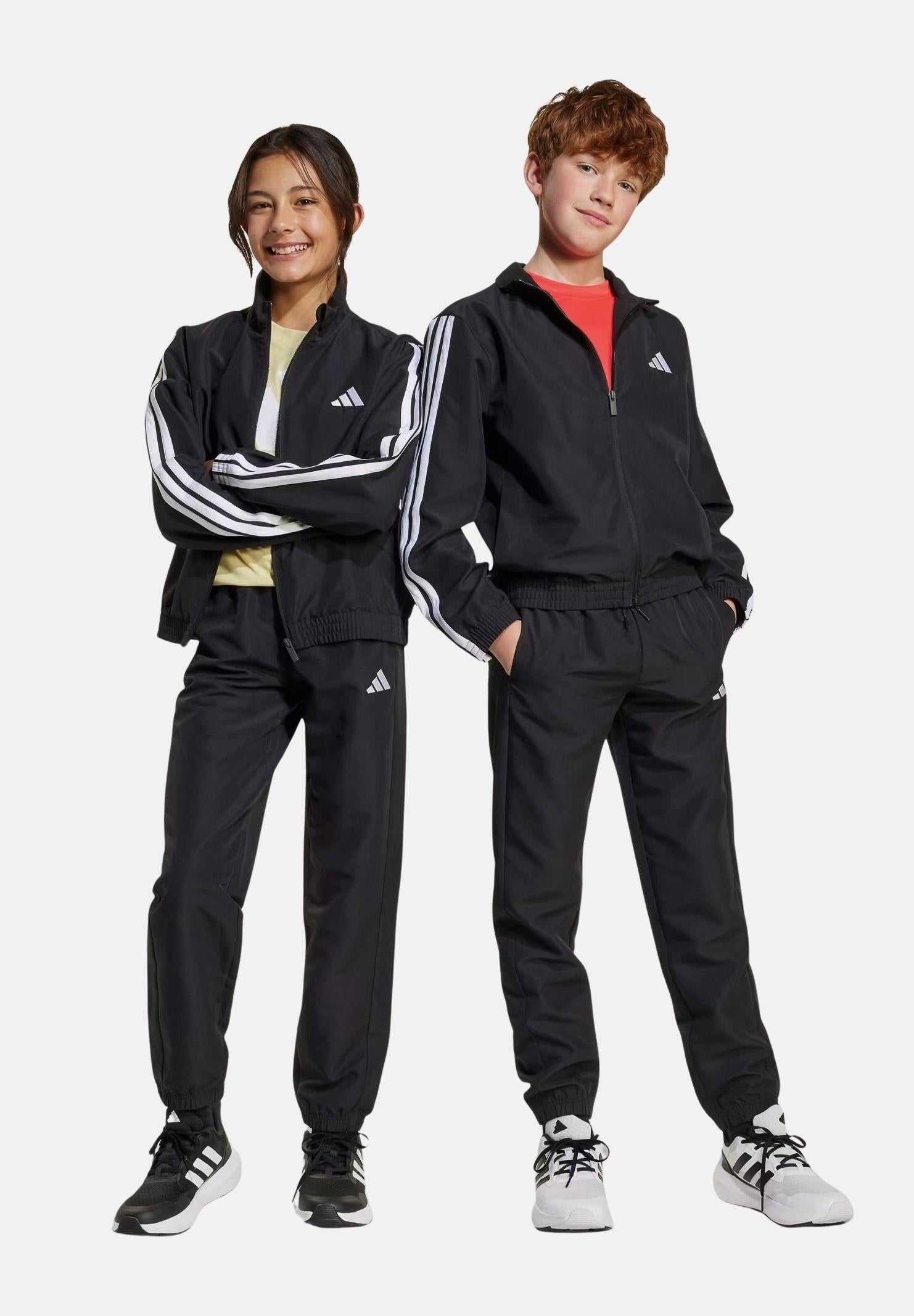 ADIDAS PERFORMANCE Tuta Climacool Essential nera per bambino e bambina JD6506 . ADIDAS PERFORMANCE 