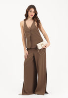 ARMANI EXCHANGE Tuta elegante marrone da donna XW001941AF21529 U6136 ARMANI EXCHANGE 