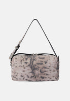 PINKO Borsa a spalla Tricotte grigia da donna con stampa animalier effetto pitone 106761A39V H8RO PINKO 
