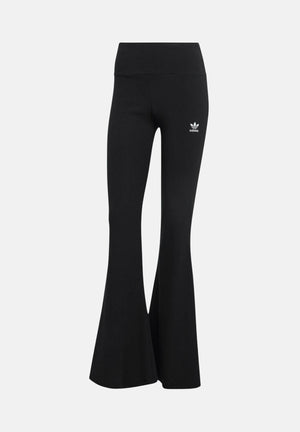 ADIDAS ORIGINALS Leggings sportivo Essentials Rib Flared nero da donna IW5727 . ADIDAS ORIGINALS 