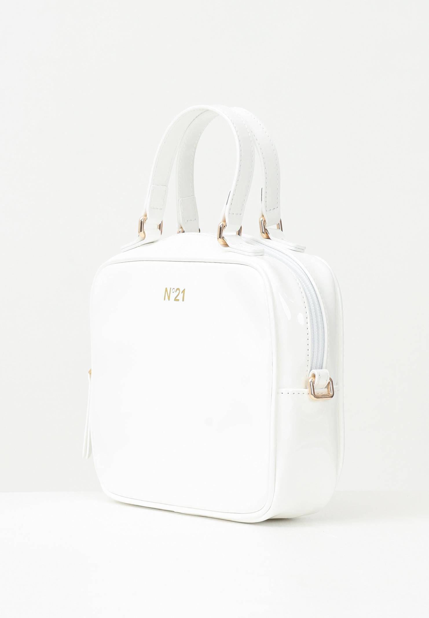 N21 Borsa a forma di cartella bianca da donna N2104PN0244 0N100 N21 