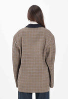N21 Giacca doppiopetto in Harris Tweed beige per donna e ragazze N2107EN0441 0N720 N21 