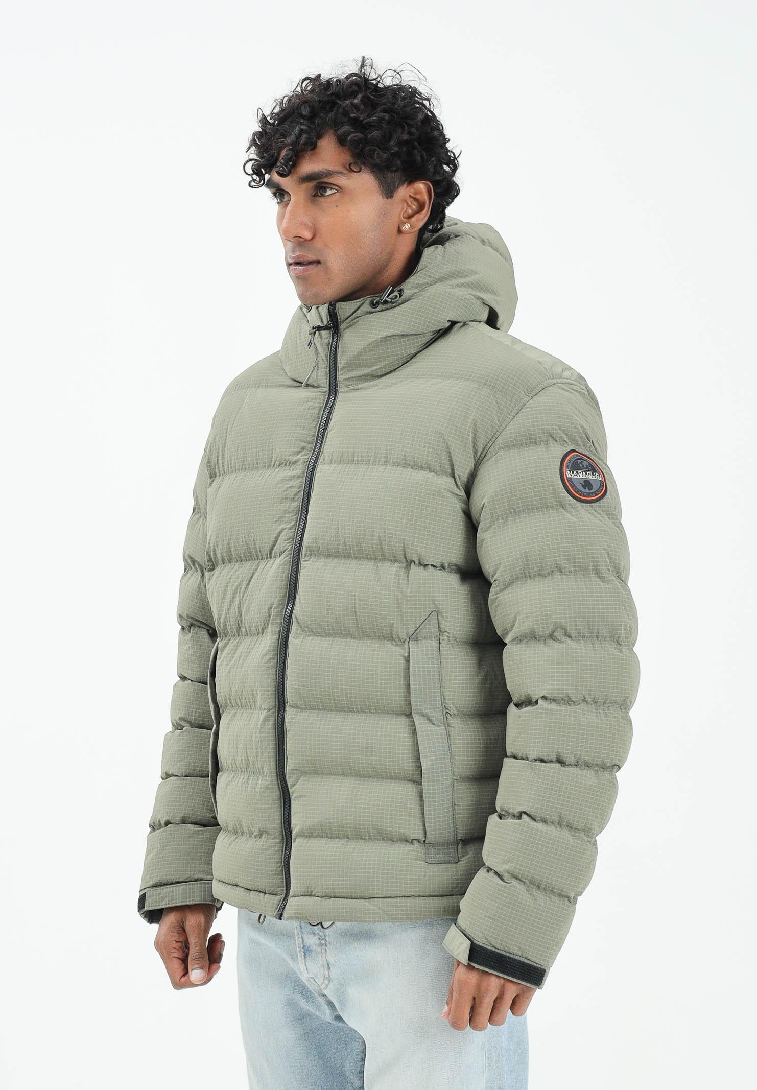 NAPAPIJRI Piumino Terez verde da uomo NP0A88TGG0A1 . NAPAPIJRI 