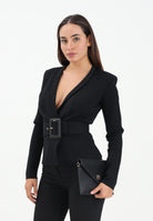 ELISABETTA FRANCHI Cardigan nero da donna MK48S57E2 110 ELISABETTA FRANCHI 