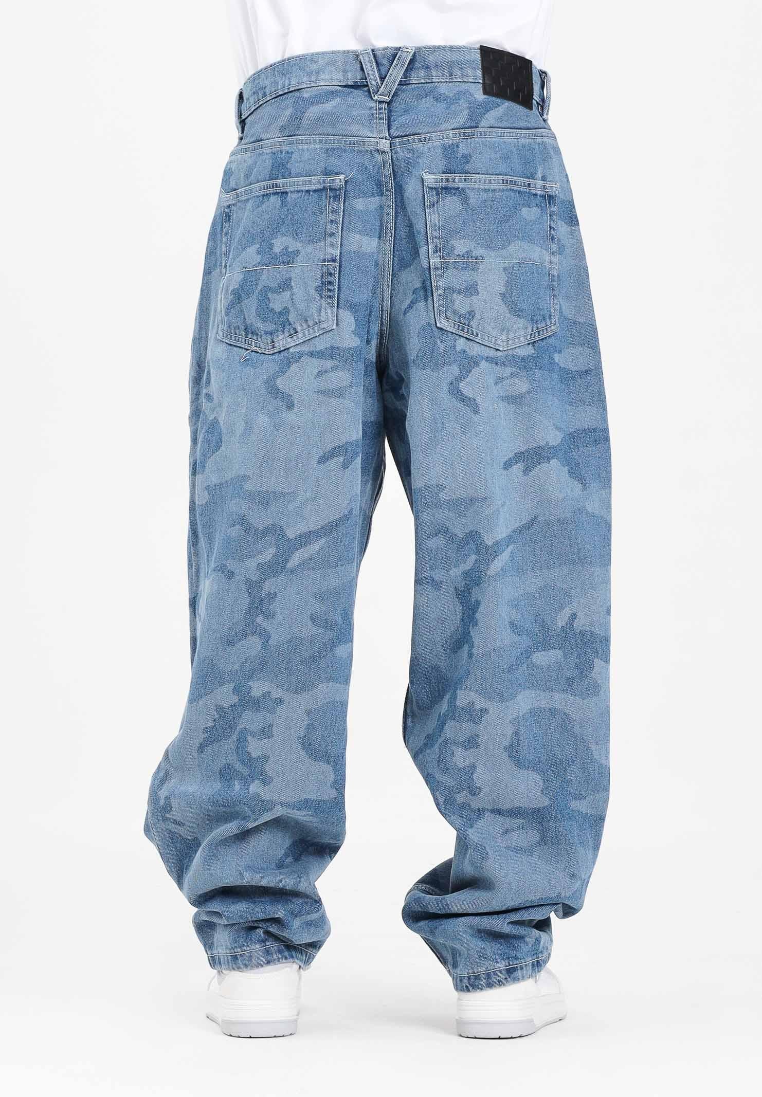 VANS Jeans Skate Check-5 Loose in denim camouflage da uomo VN000PH8CDX1 . VANS 