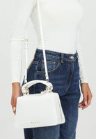 MARNI Borsa a mano bianca da donna con logo M01608M00TK 0M114 MARNI 