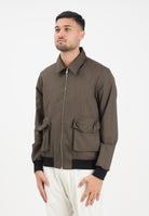 YES LONDON Giubbotto marrone da uomo XG5259 BR YES LONDON 