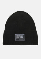 VERSACE JEANS COUTURE cappello nero da uomo con logo 79GAZK50ZG396 899 VERSACE JEANS COUTURE 