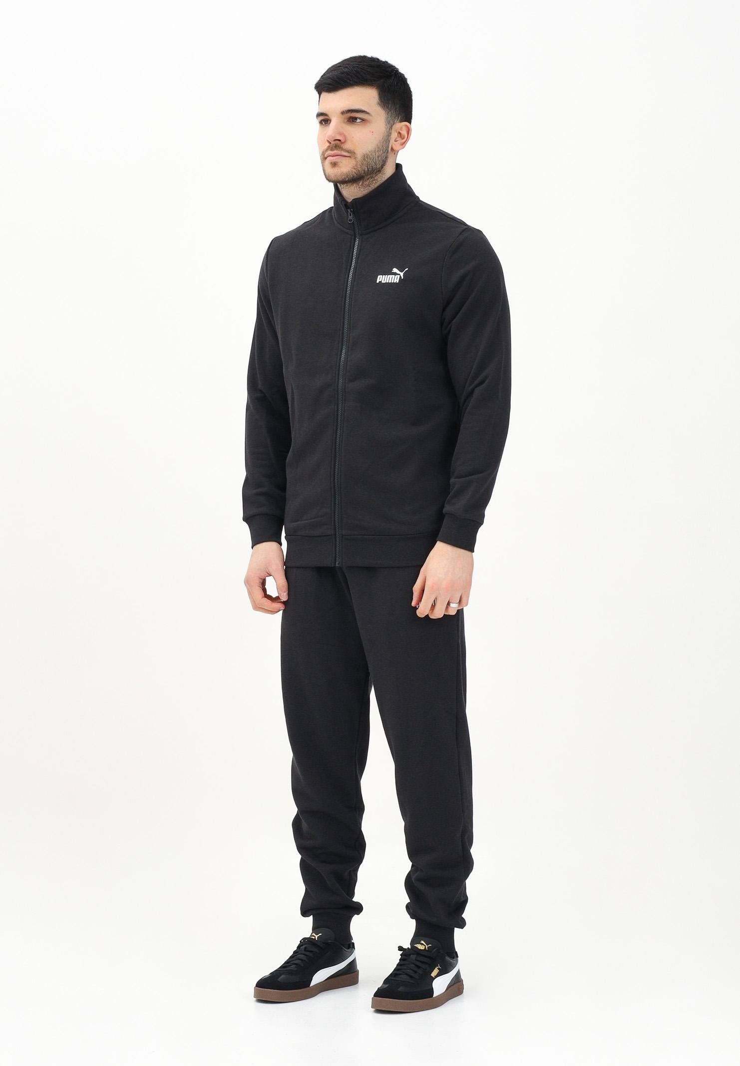 PUMA Tuta Essentials nera da uomo 684848 01 PUMA 