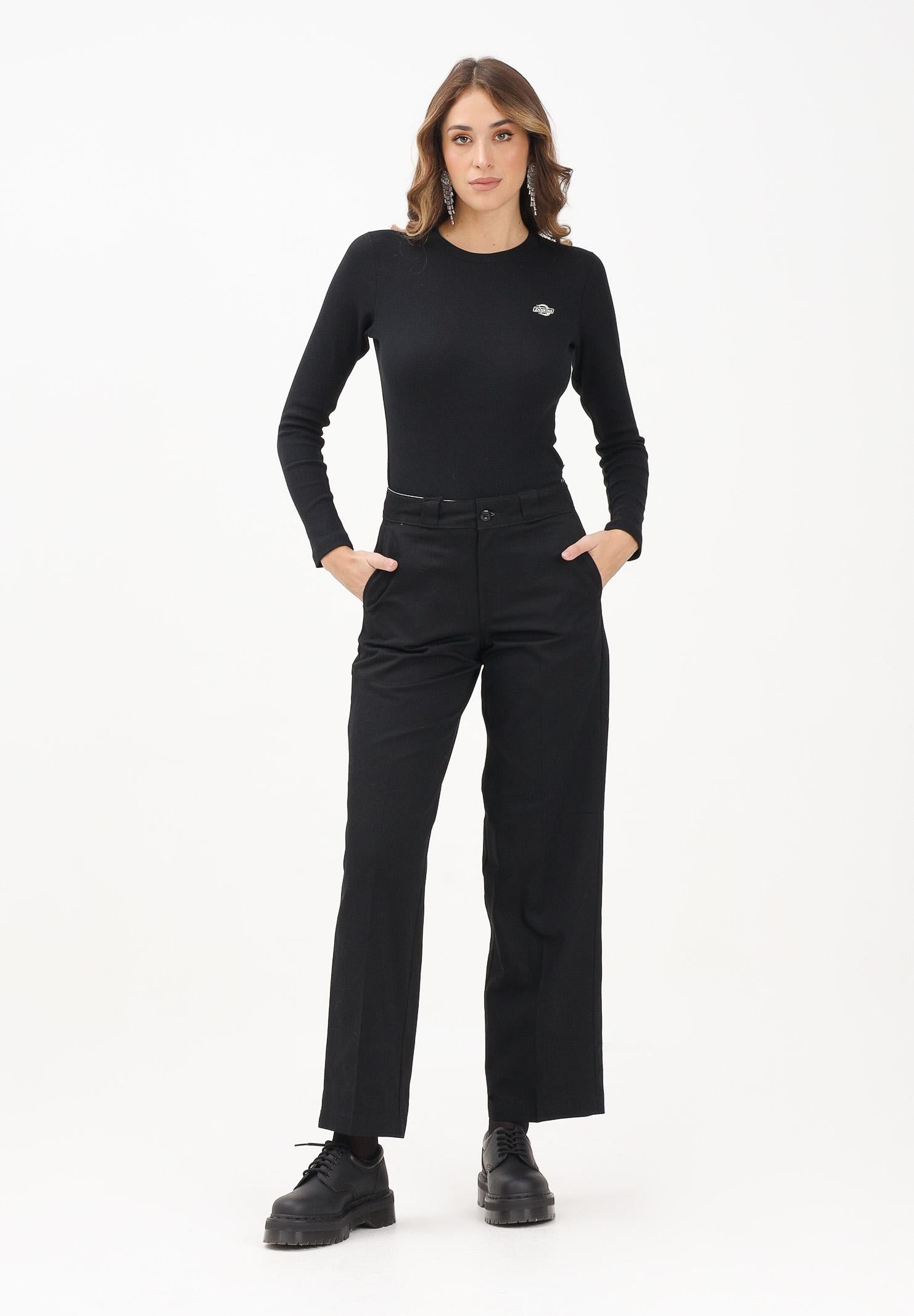 DICKIES Pantalone 247 nero da donna DK0A87PLBLK1 . DIckies 