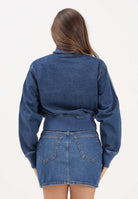 ADIDAS ORIGINALS Giubbotto Firebird in denim medio da donna KD2913 . ADIDAS ORIGINALS 
