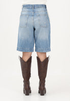 ONLY Bermuda in denim chiaro da donna con charms perline 15371252 MEBL ONLY 