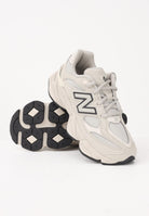 NEW BALANCE Sneakers 9060 Lace panna per bambino e bambina P9060445 . NEW BALANCE 