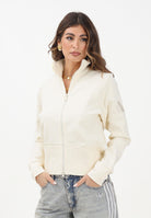 ADIDAS PERFORMANCE Felpa con zip ALL SZN Winterized panna da donna<BR/> JW7434  ADIDAS PERFORMANCE 