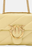 PINKO Borsa a tracolla Mini Love Bag Puff giallo vaniglia da donna 100039A0F2 C39Q PINKO 