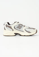 NEW BALANCE Sneakers 530 panna e marroni da uomo MR530ASM  NEW BALANCE 