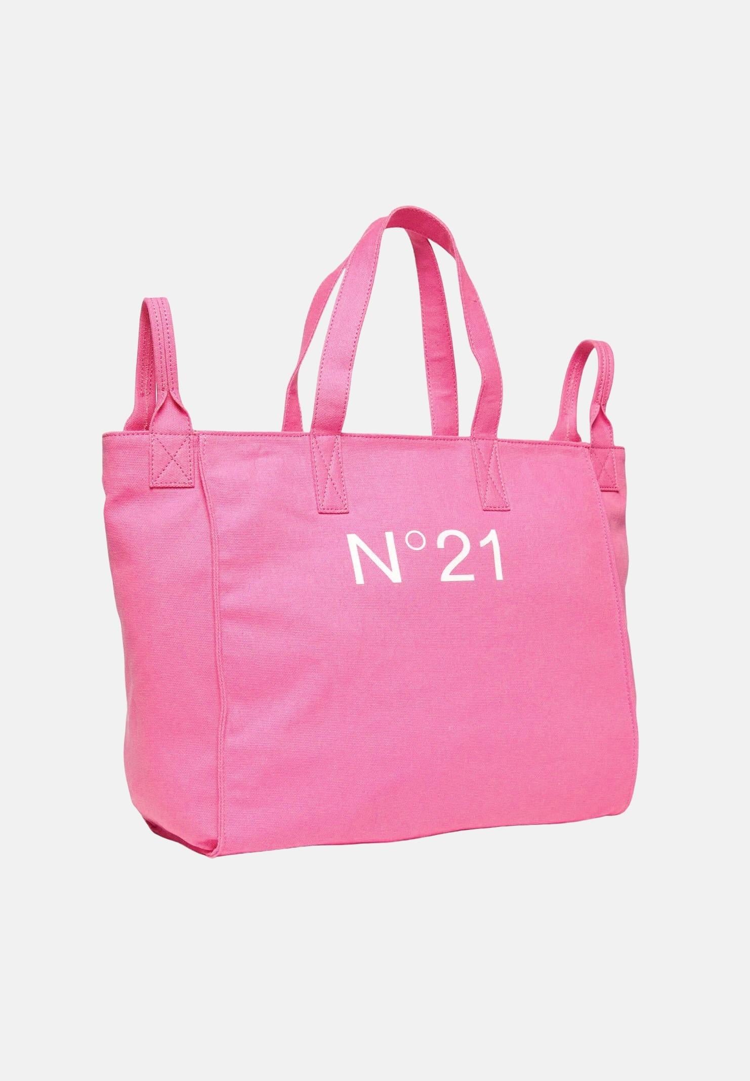 N21 Shopper fucsia da donna con stampa logo N21926N0352 0N318 N21 